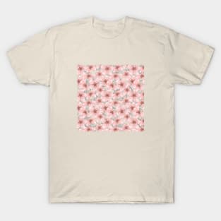 cherry blossoms pattern T-Shirt